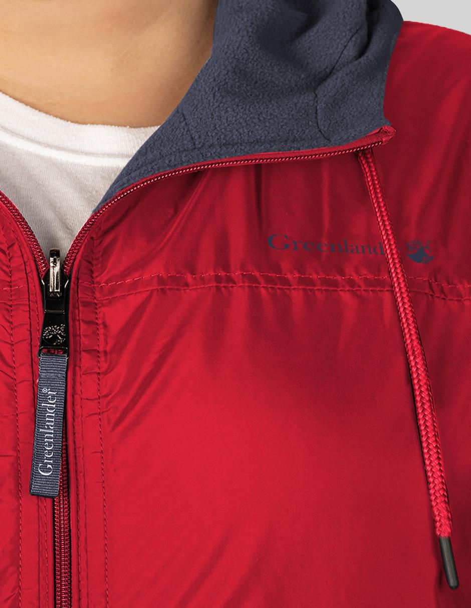 "chamarra" casual greenlander resistente al agua "de" poliéster reversible "para hombre"