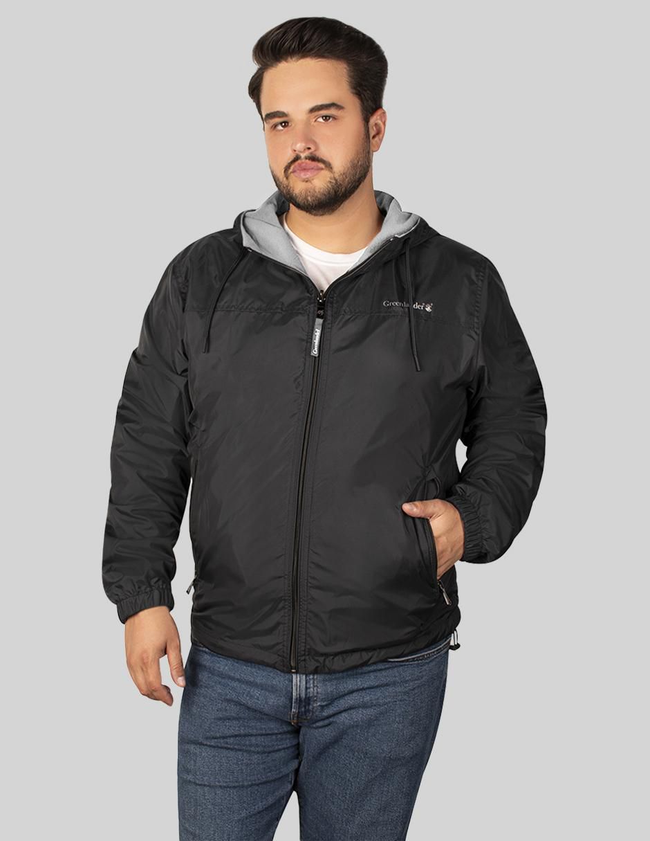Chamarra casual impermeable reversible para hombre Chamarra casual impermeable reversible para hombre