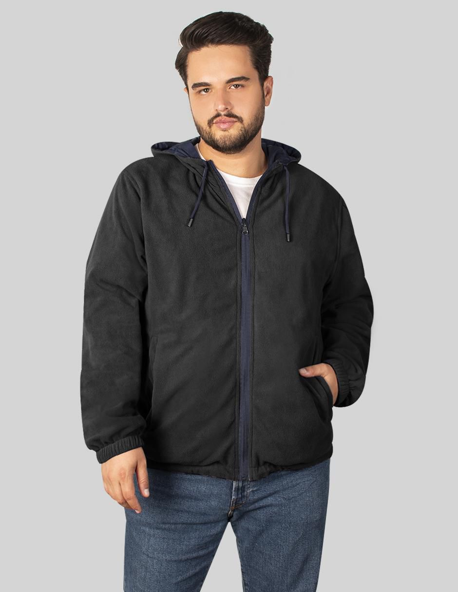 Chamarra casual impermeable reversible para hombre 7
