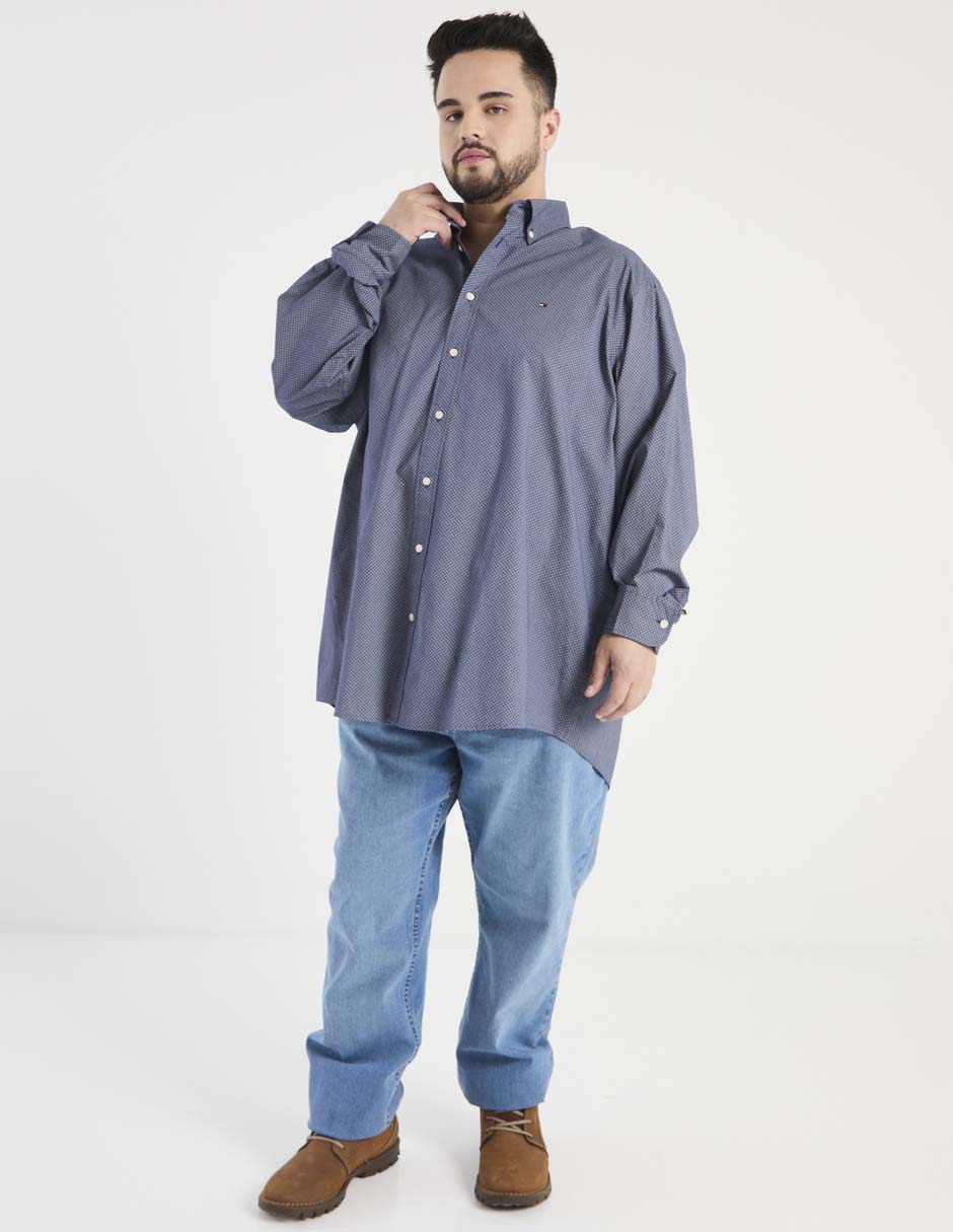 Camisa casual de algodón manga larga para hombre 3