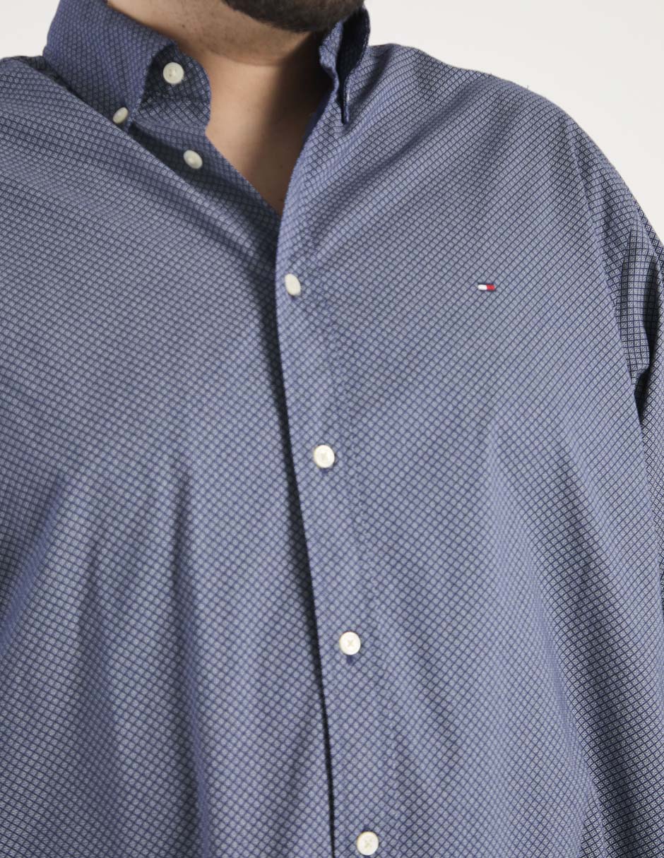 Camisa casual de algodón manga larga para hombre 4