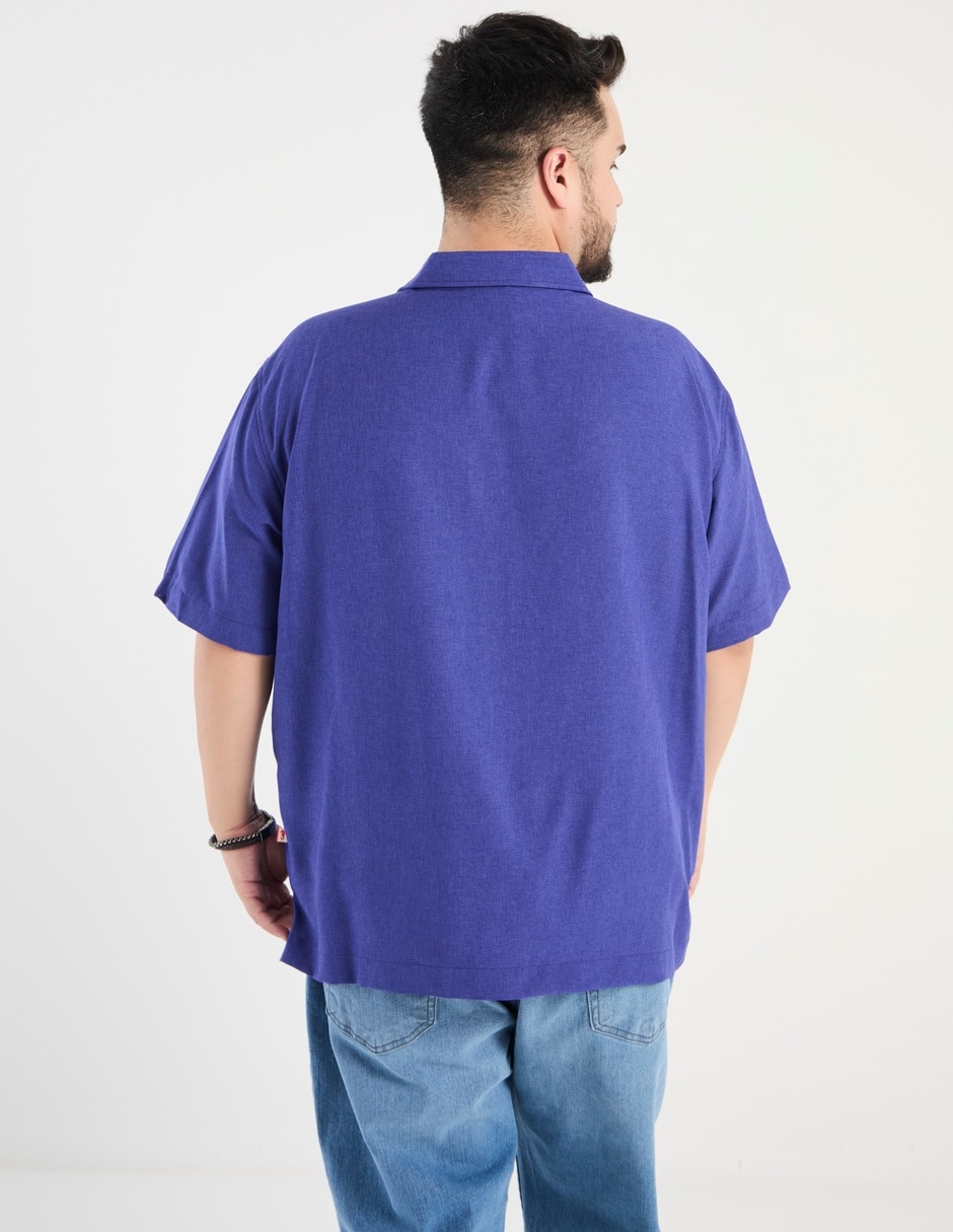 Guayabera manga corta para hombre