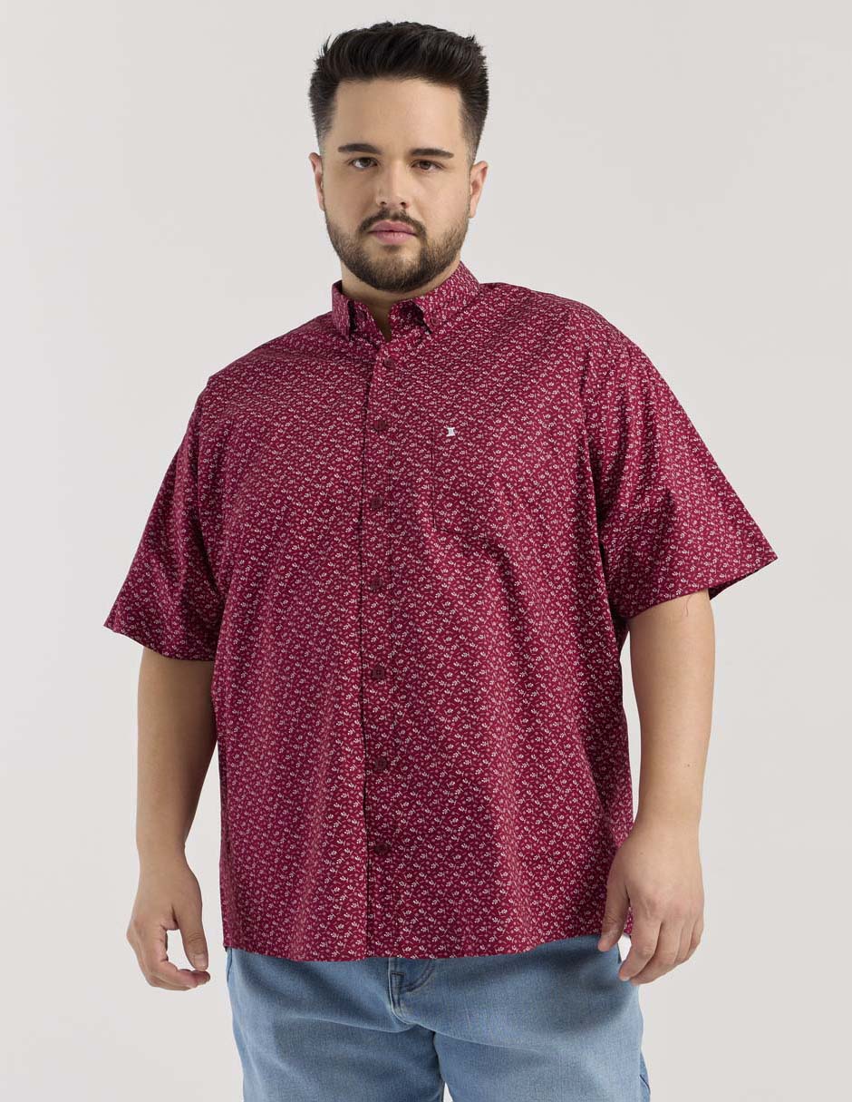 Camisa casual de algodón manga corta para hombre Camisa casual de algodón manga corta para hombre
