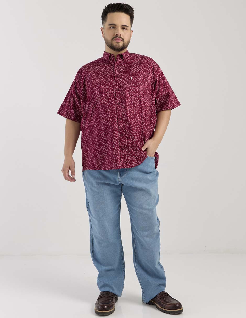 Camisa casual de algodón manga corta para hombre 3