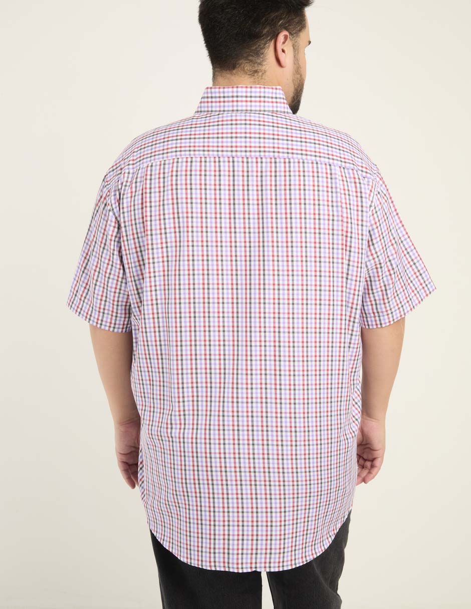 Camisa casual de algodón manga corta para hombre 2