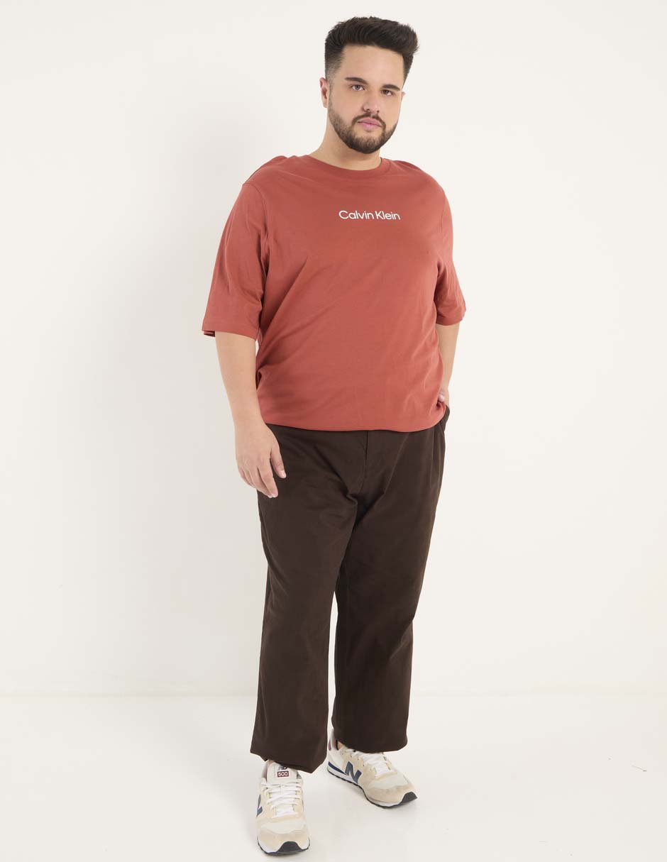 Pantalón chino regular de algodón para hombre 3