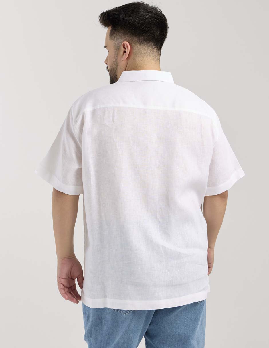 Guayabera manga corta para hombre 3