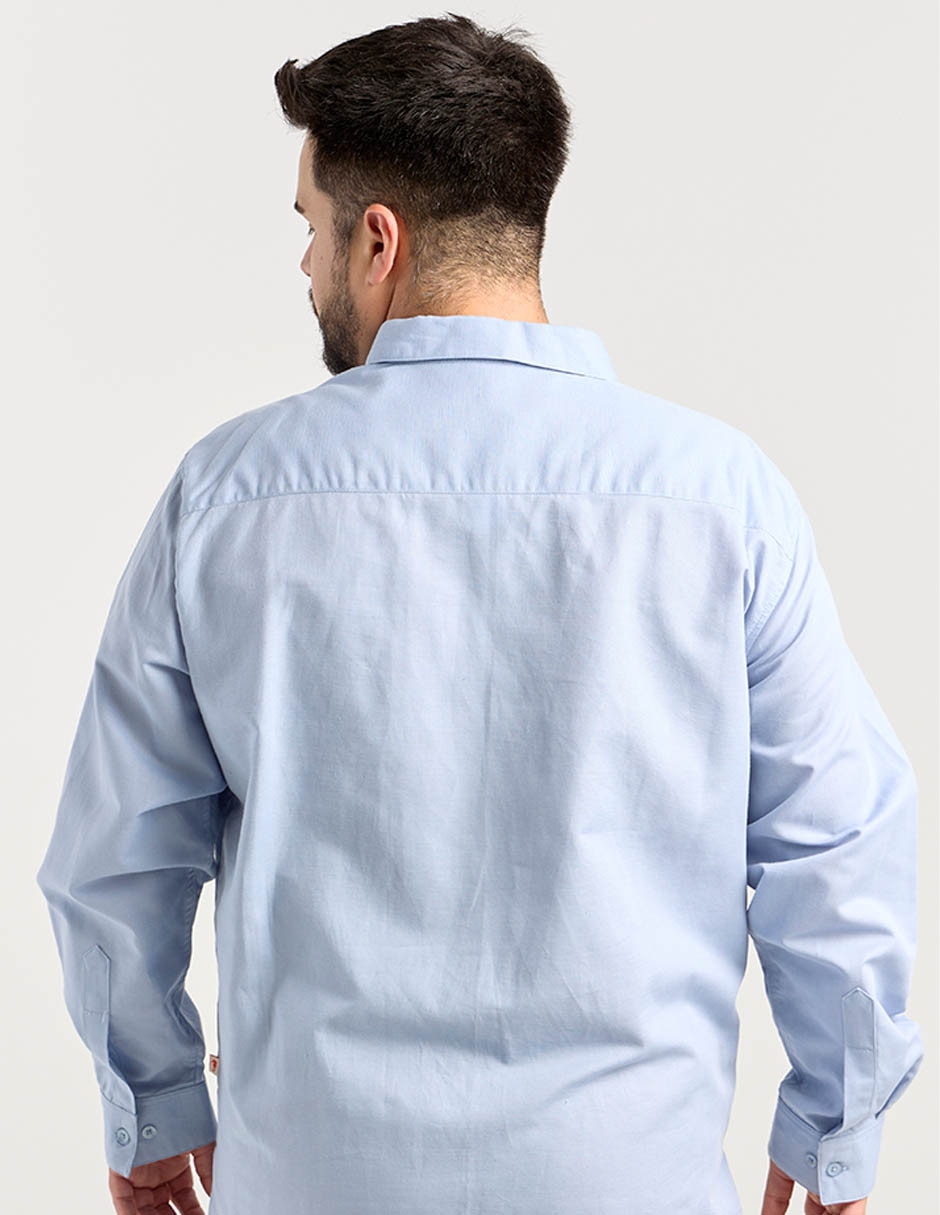 Guayabera manga larga para hombre 6