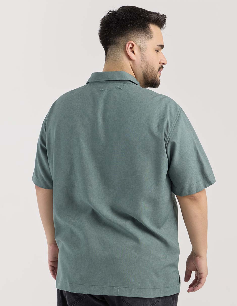 Guayabera manga corta para hombre 2