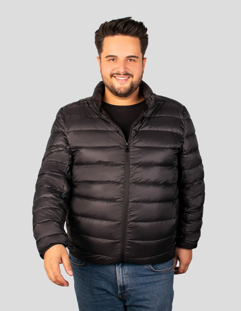 Chamarra acolchada con capucha para hombre Chamarra acolchada con capucha para hombre