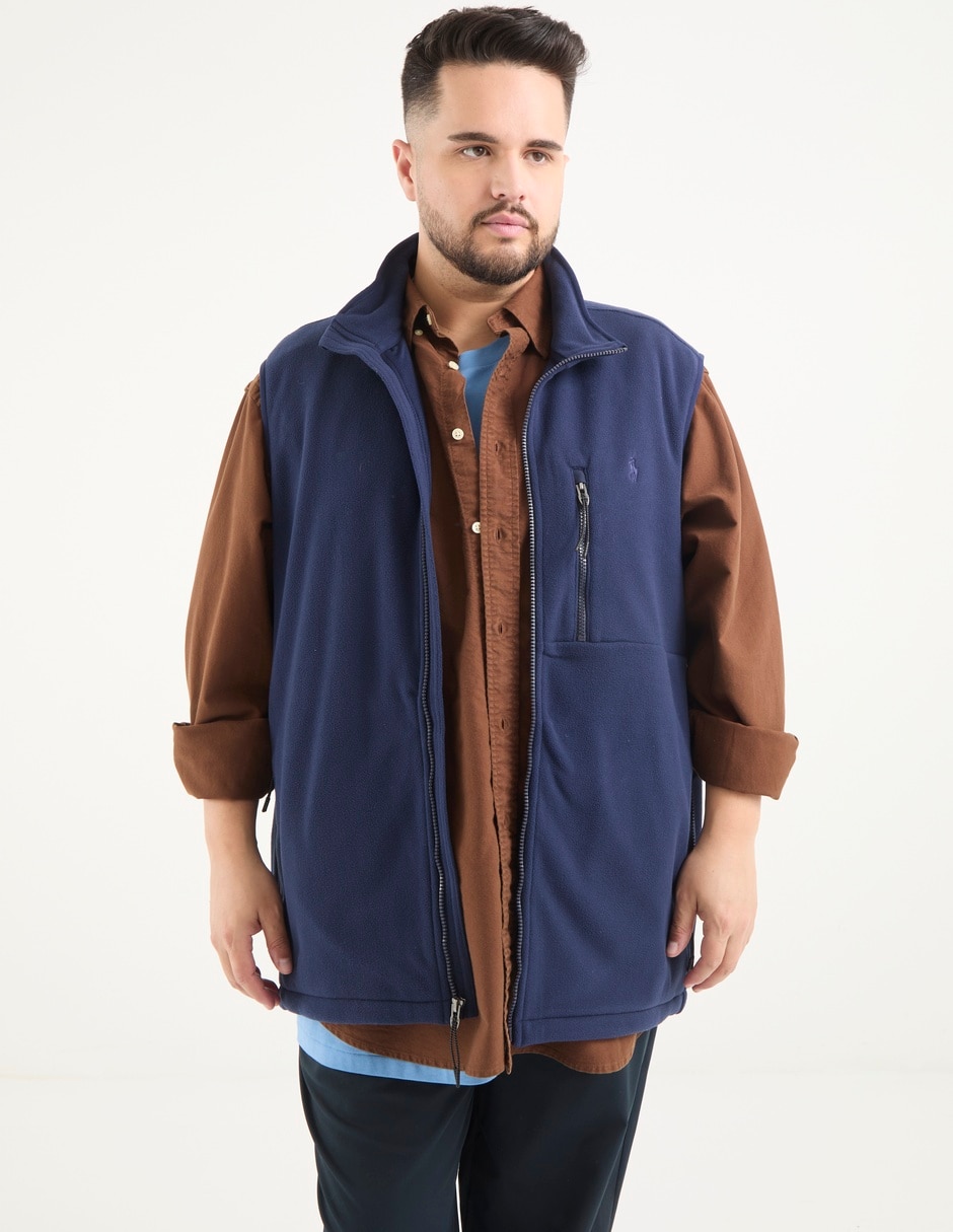 Chaleco Polo LR con bolsillos para hombre
