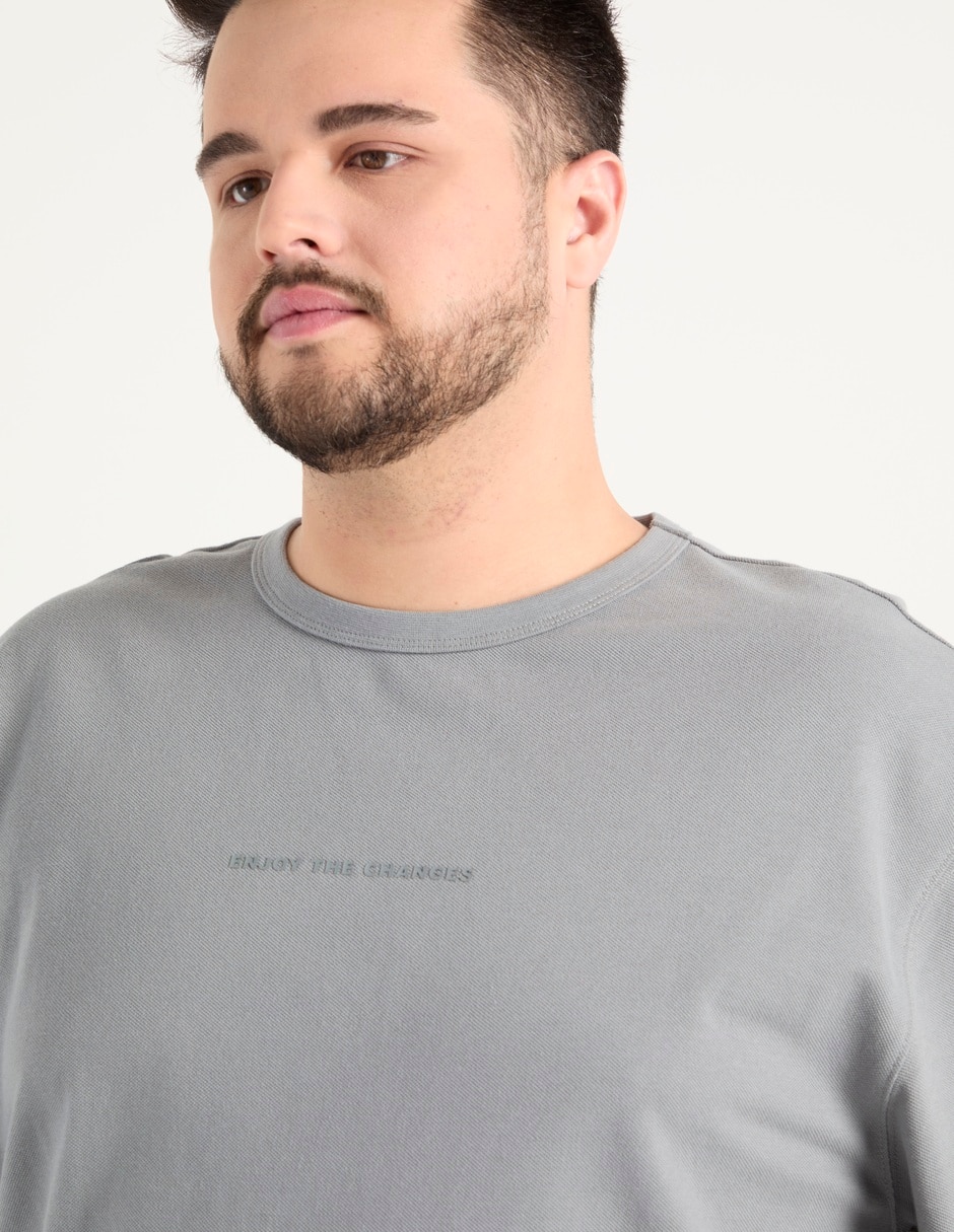 PLAYERA THAT'S IT TIME, 3X, GRIS ACERO
