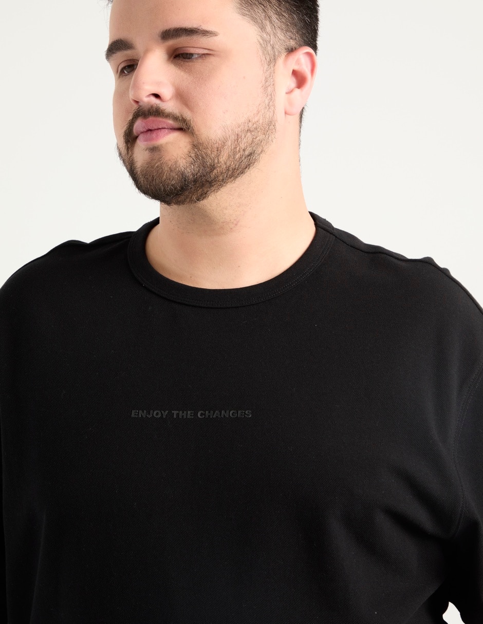 Playera cuello redondo para hombre 4