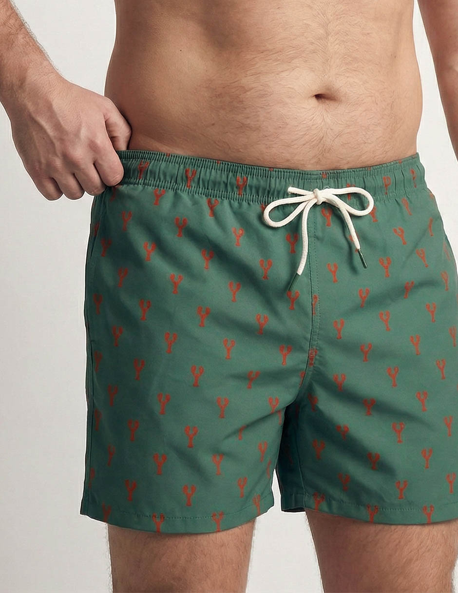 Traje de baño con bolsillos para hombre 4