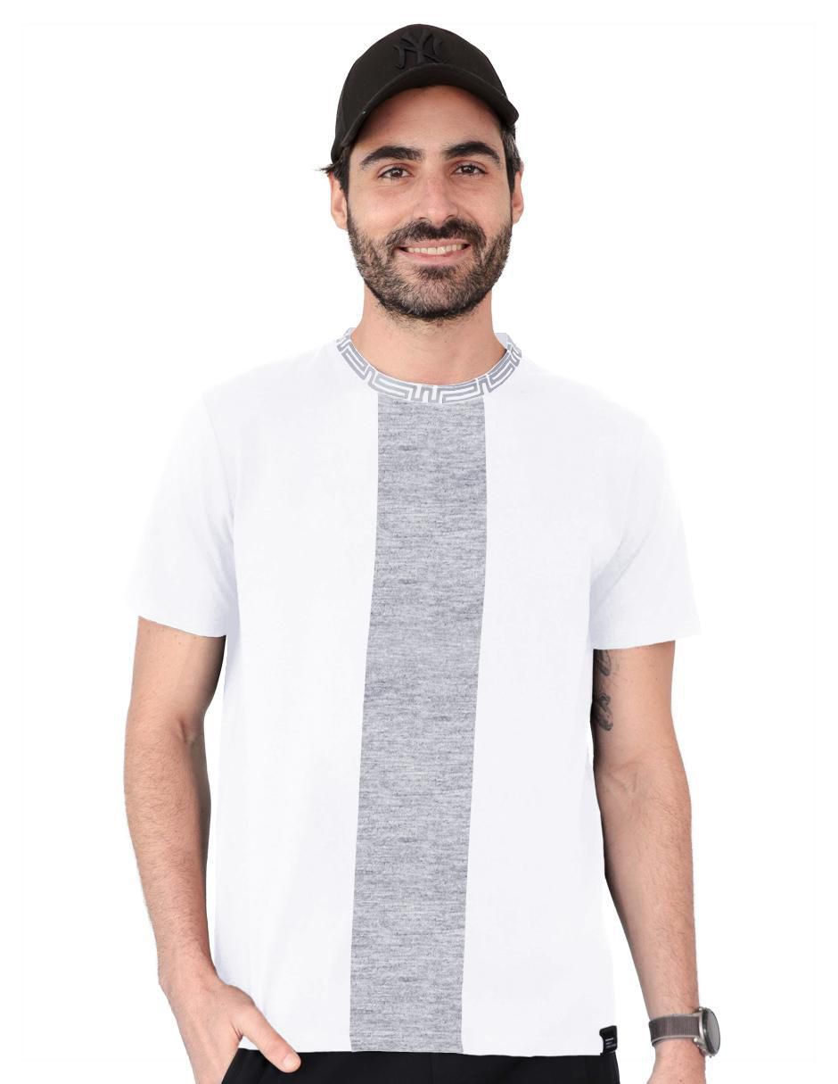 Playera cuello redondo para hombre