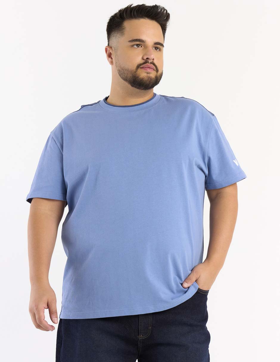 Playera cuello redondo para hombre