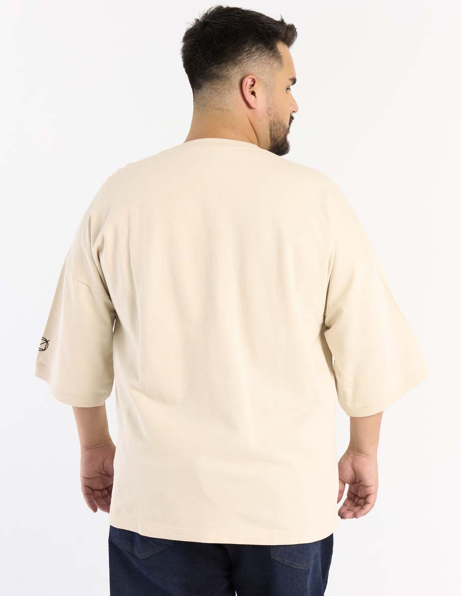 Playera cuello redondo para hombre 2