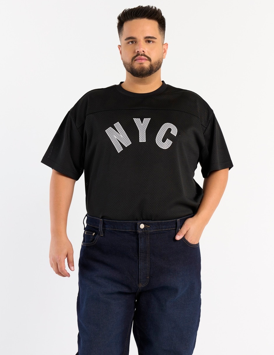 Playera cuello redondo para hombre