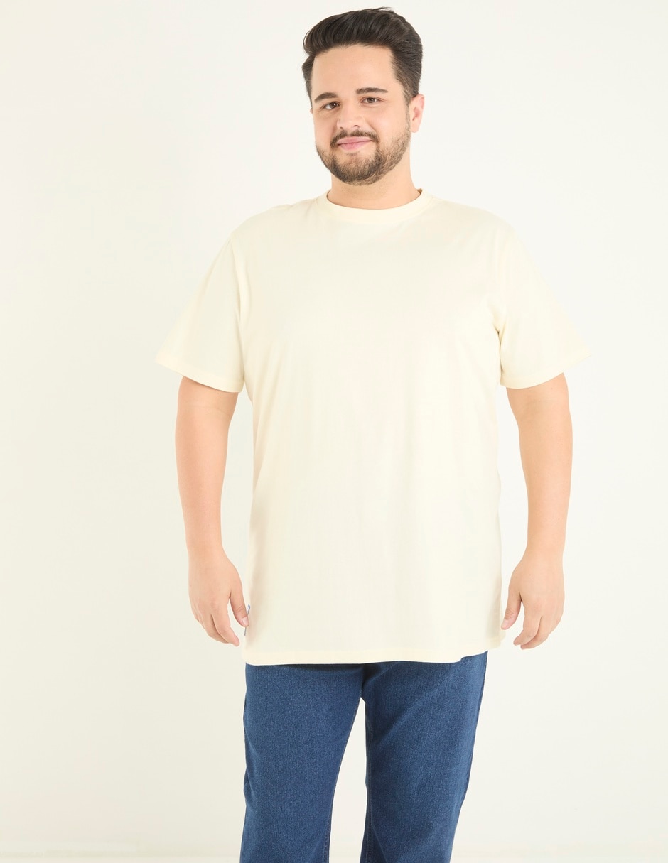 Playera sunkissed oranges cuello redondo para hombre