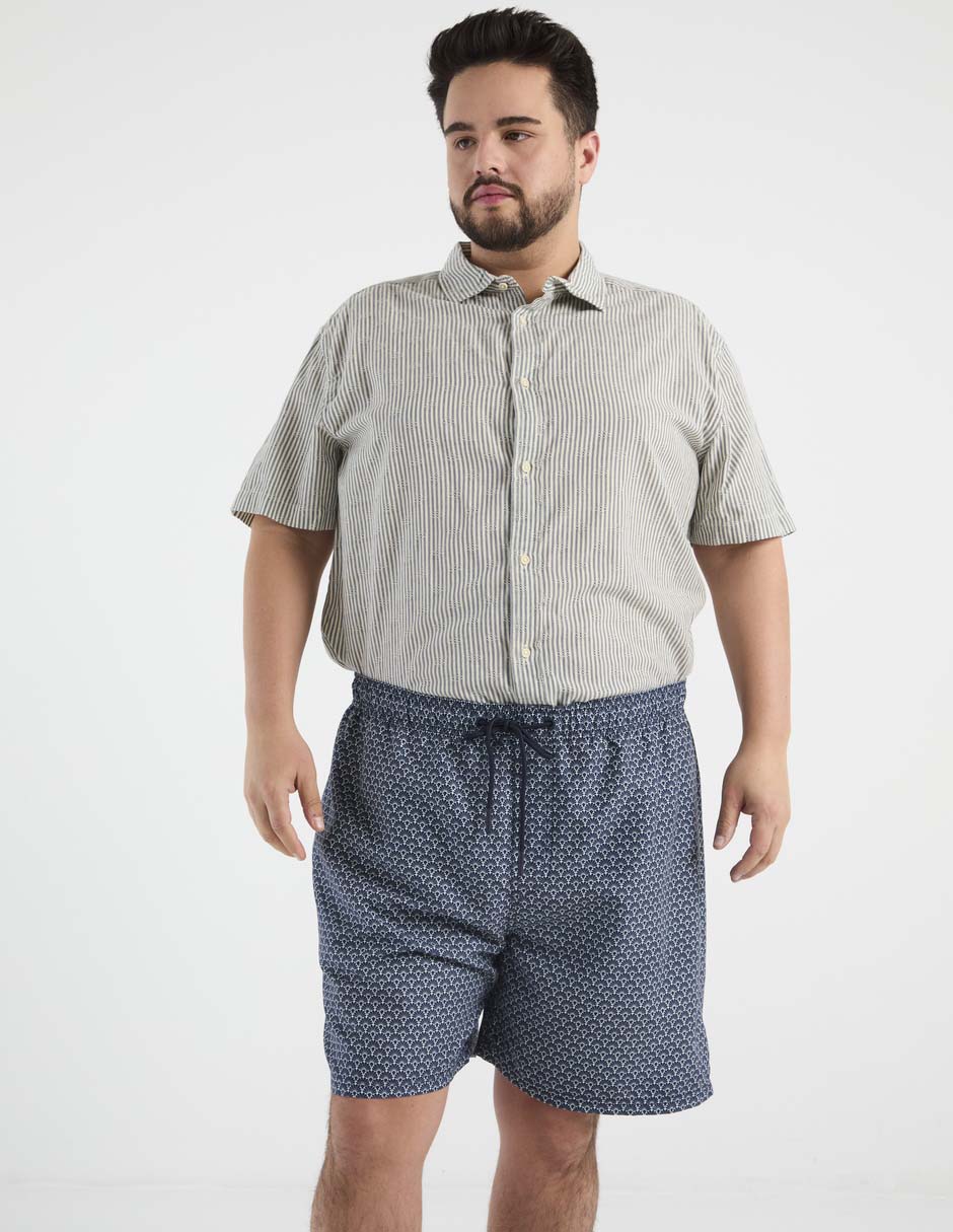 Traje de baño con bolsillos para hombre