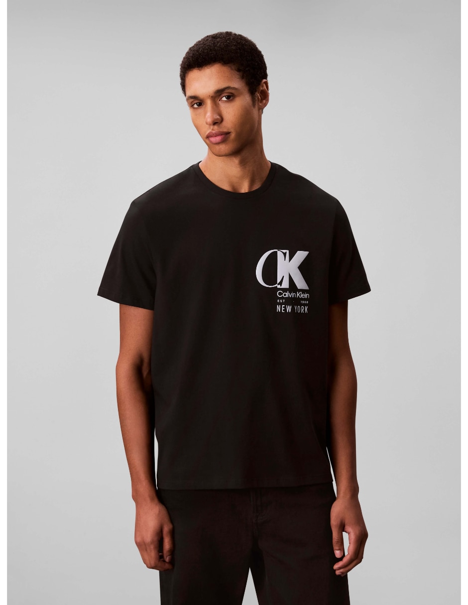 Playera cuello redondo para hombre