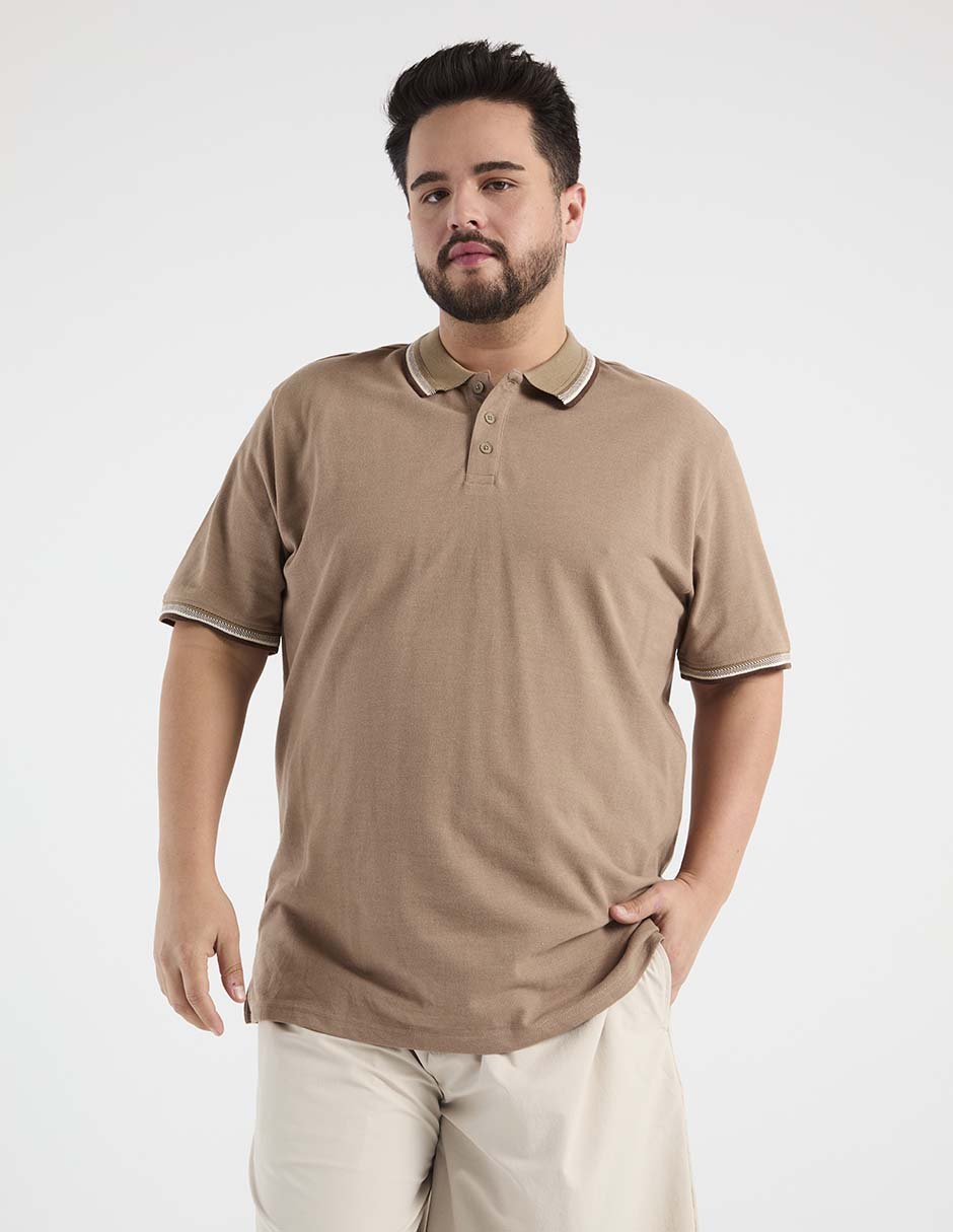 Playera tipo polo para hombre