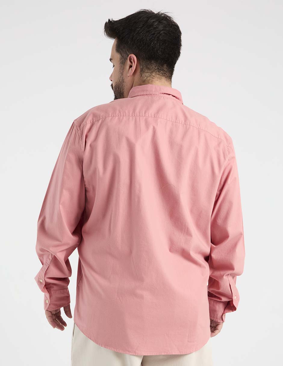 CAMISA JBE JBEEX2604-0, 3X, ROSA MEDIO