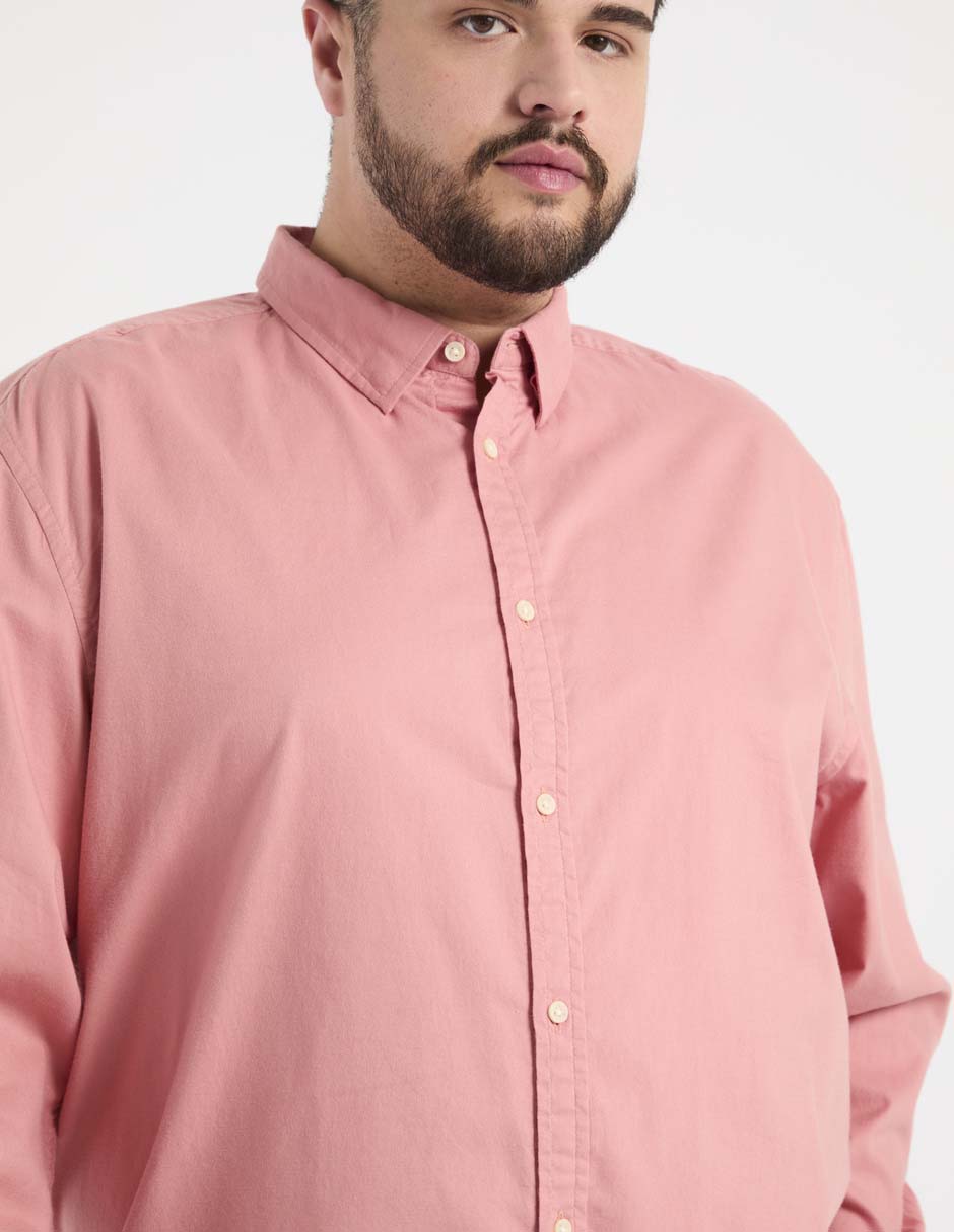 CAMISA JBE JBEEX2604-0, 3X, ROSA MEDIO