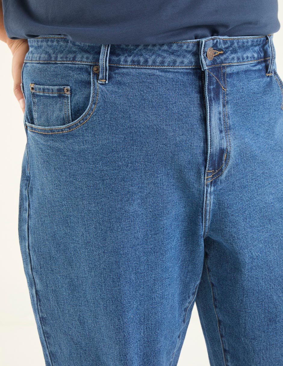 Jeans straight para hombre 4