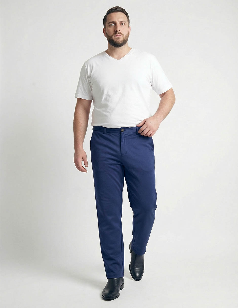 Pantalón chino de algodón para hombre 3