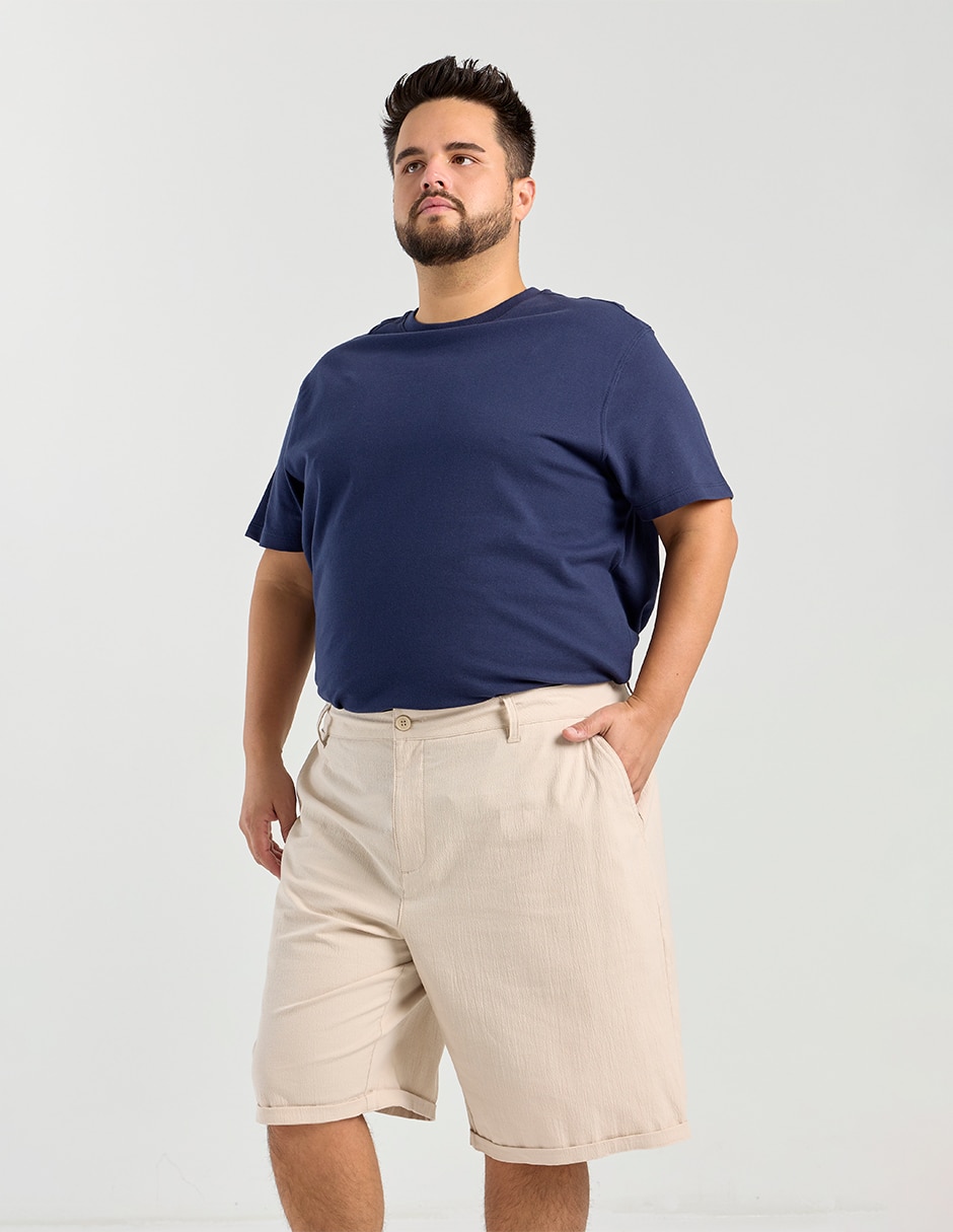 Bermuda de algodón para hombre Bermuda de algodón para hombre