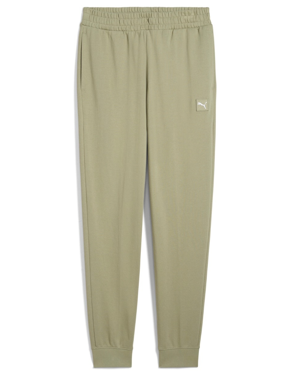 Pants regular con elástico para hombre 5