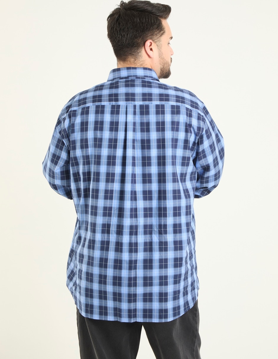 Camisa de algodón manga larga para hombre 2
