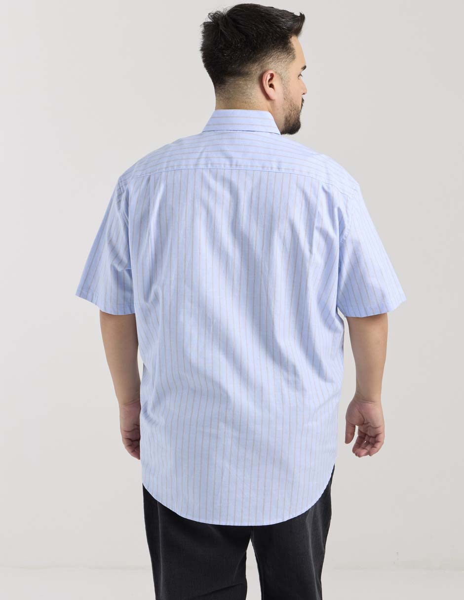 Camisa casual de algodón manga corta para hombre 2