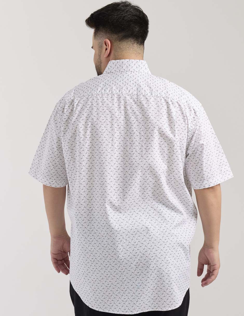 Camisa casual de algodón manga corta para mujer 2
