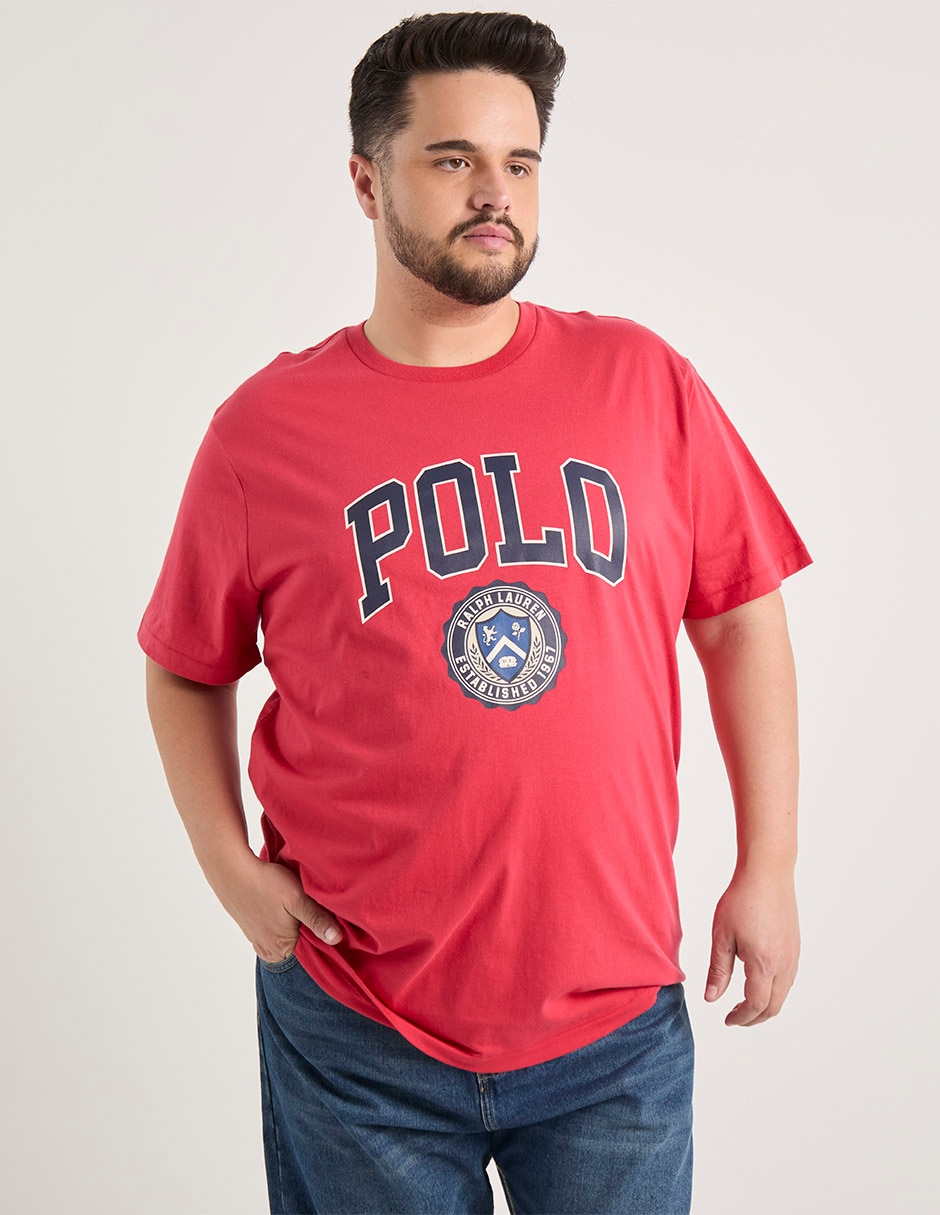 Playera cuello redondo para hombre