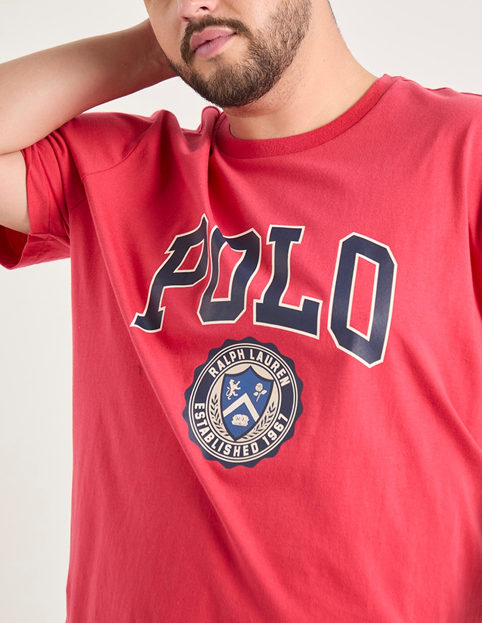 Playera Polo Rl cuello redondo para hombre