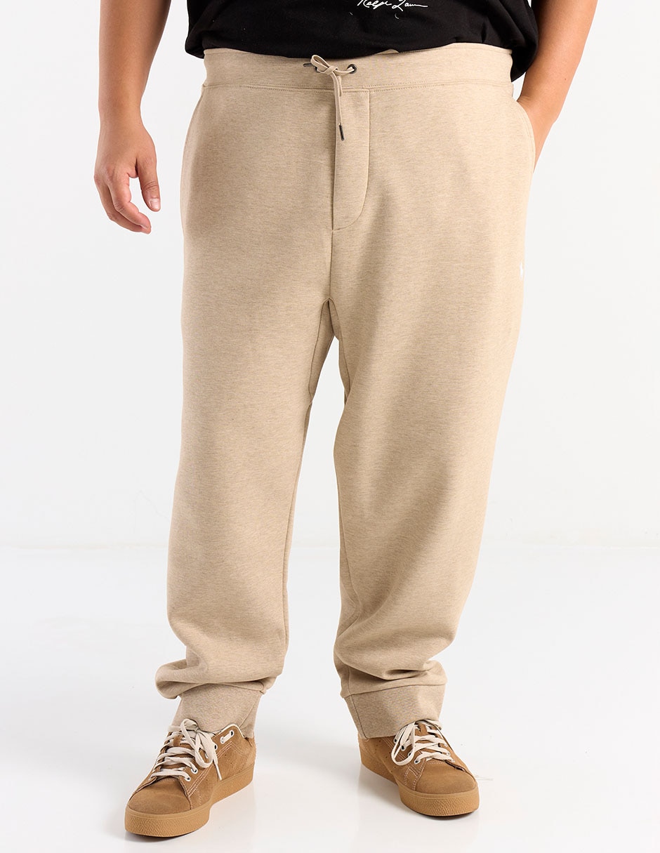 Pants regular con jareta para hombre
