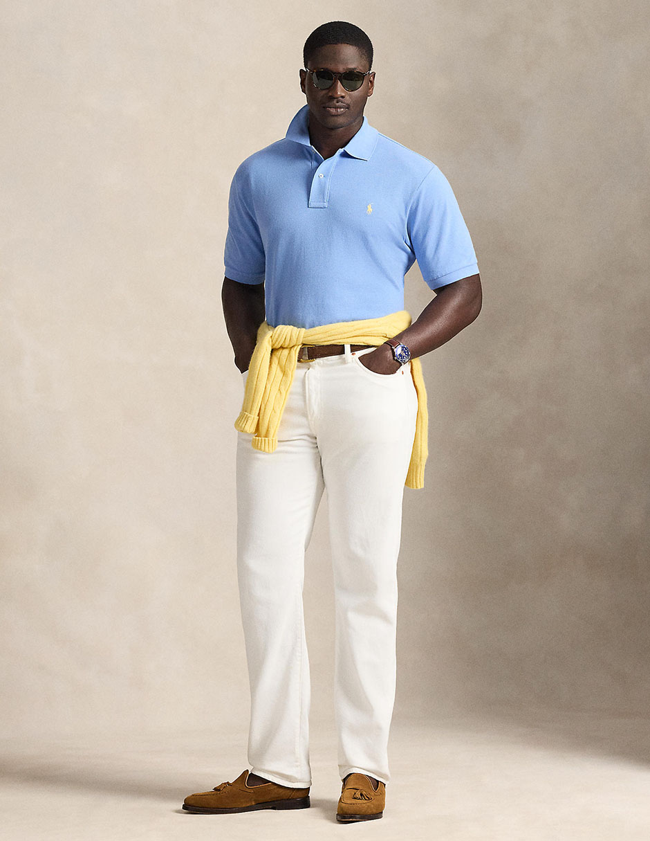 PLAYERA POLO POLO RL, 3XG, AZUL MEDIO