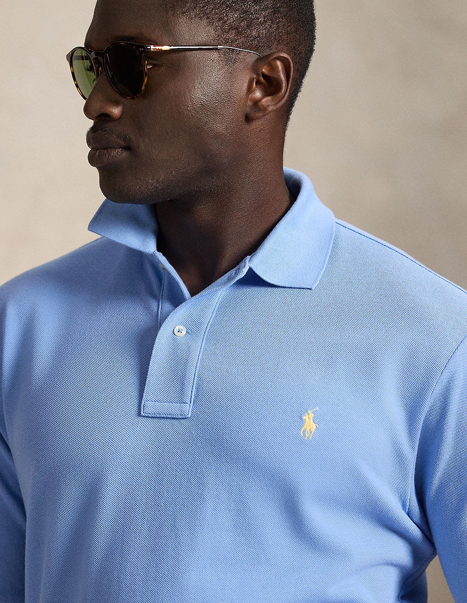 PLAYERA POLO POLO RL, 3XG, AZUL MEDIO