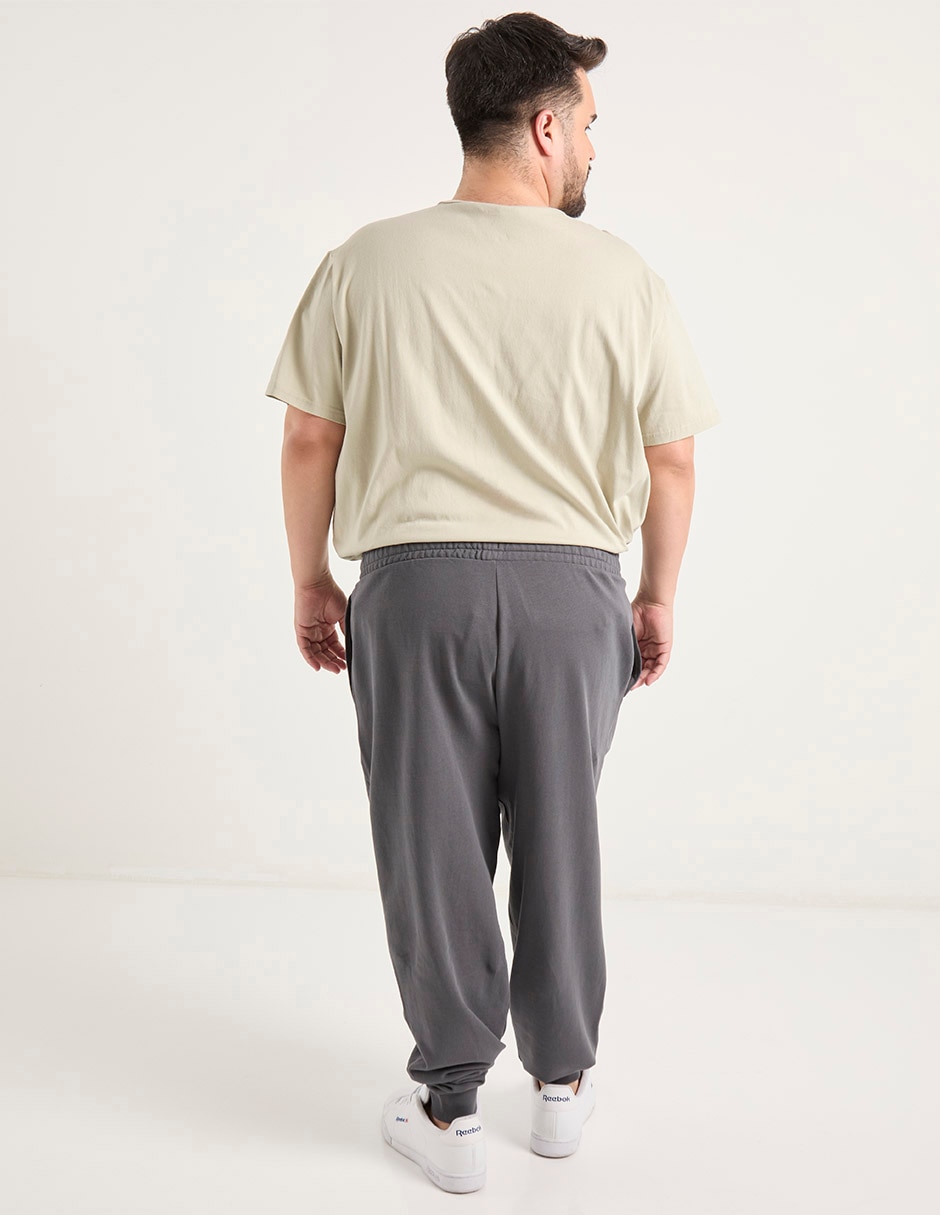 Pants straight con elástico para hombre 2