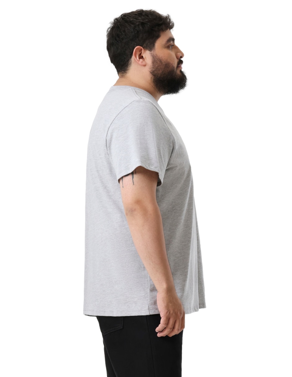 Playera cuello redondo para hombre 2