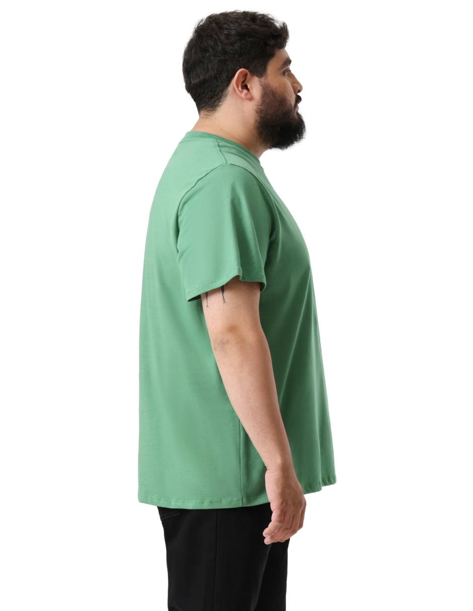 Playera cuello redondo para hombre 2