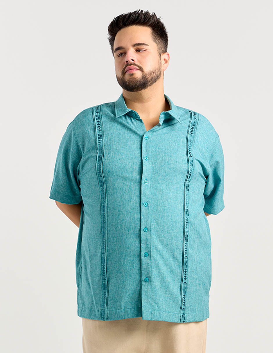 Guayabera manga corta para hombre Guayabera manga corta para hombre