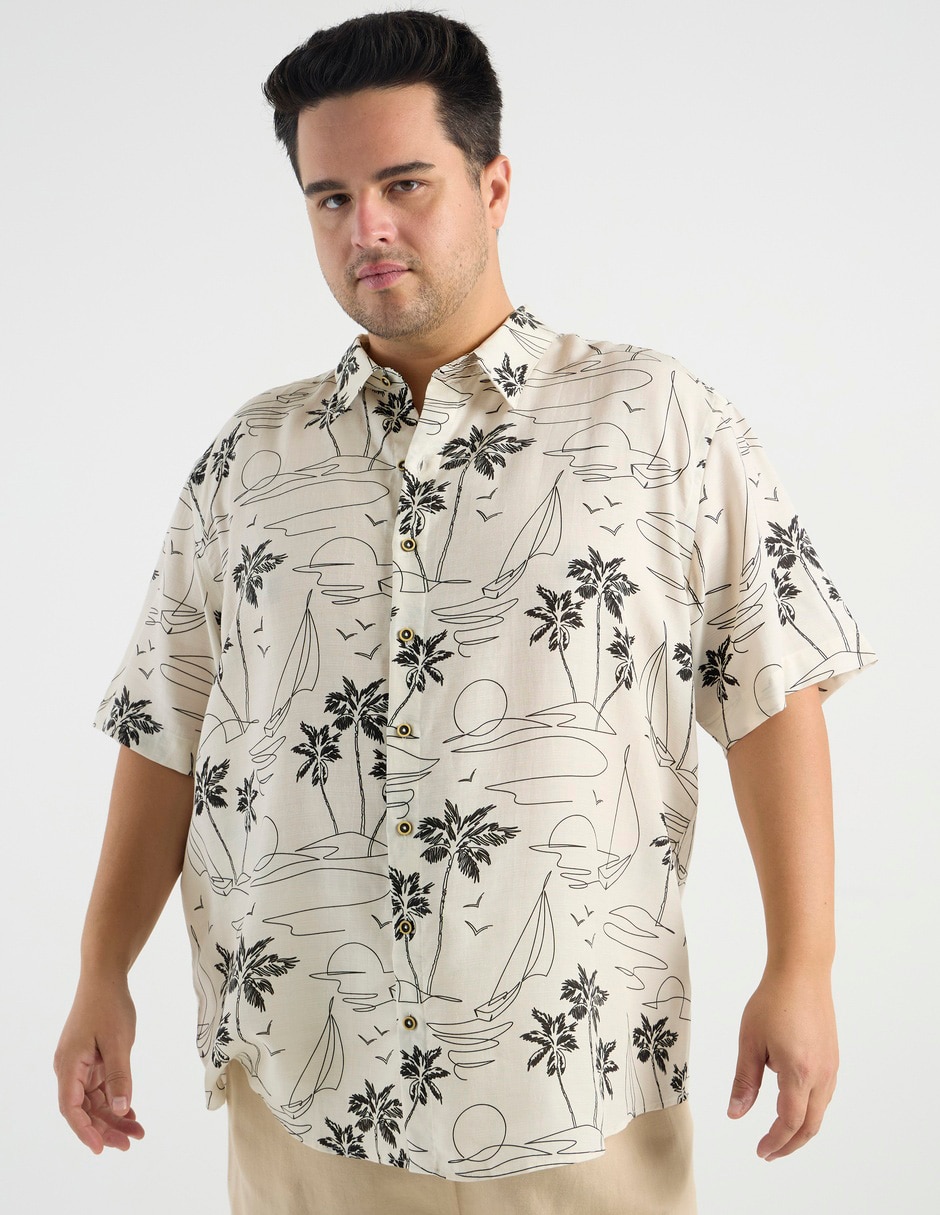 Camisa casual manga corta para hombre 2