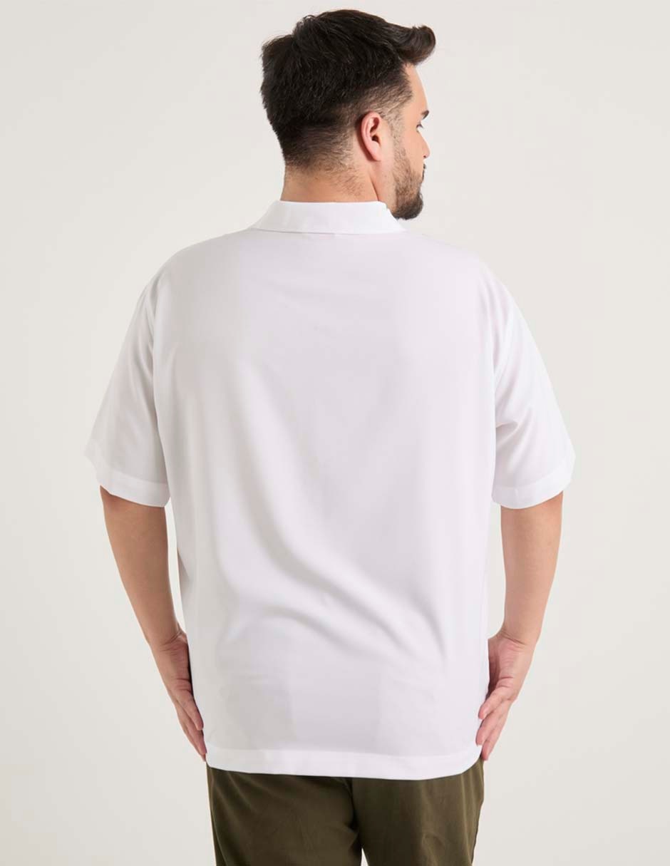 Guayabera manga corta para hombre 2