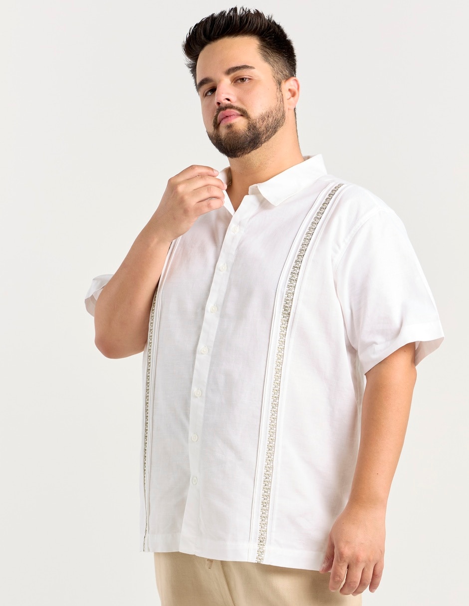 Guayabera manga corta para hombre Guayabera manga corta para hombre