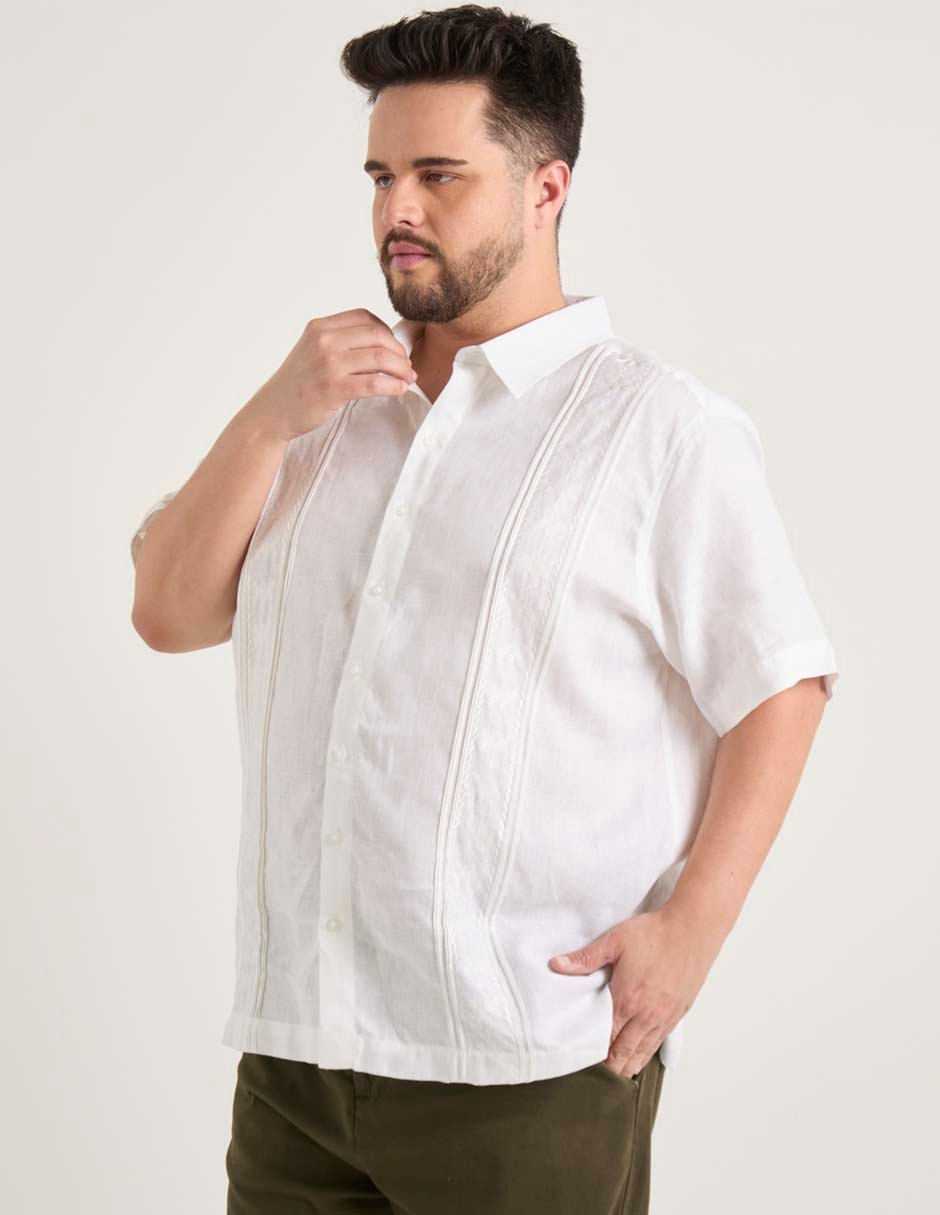 Guayabera manga corta para hombre Guayabera manga corta para hombre