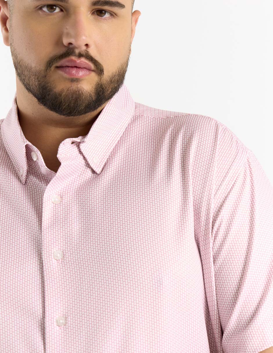 Camisa casual manga corta para hombre 4