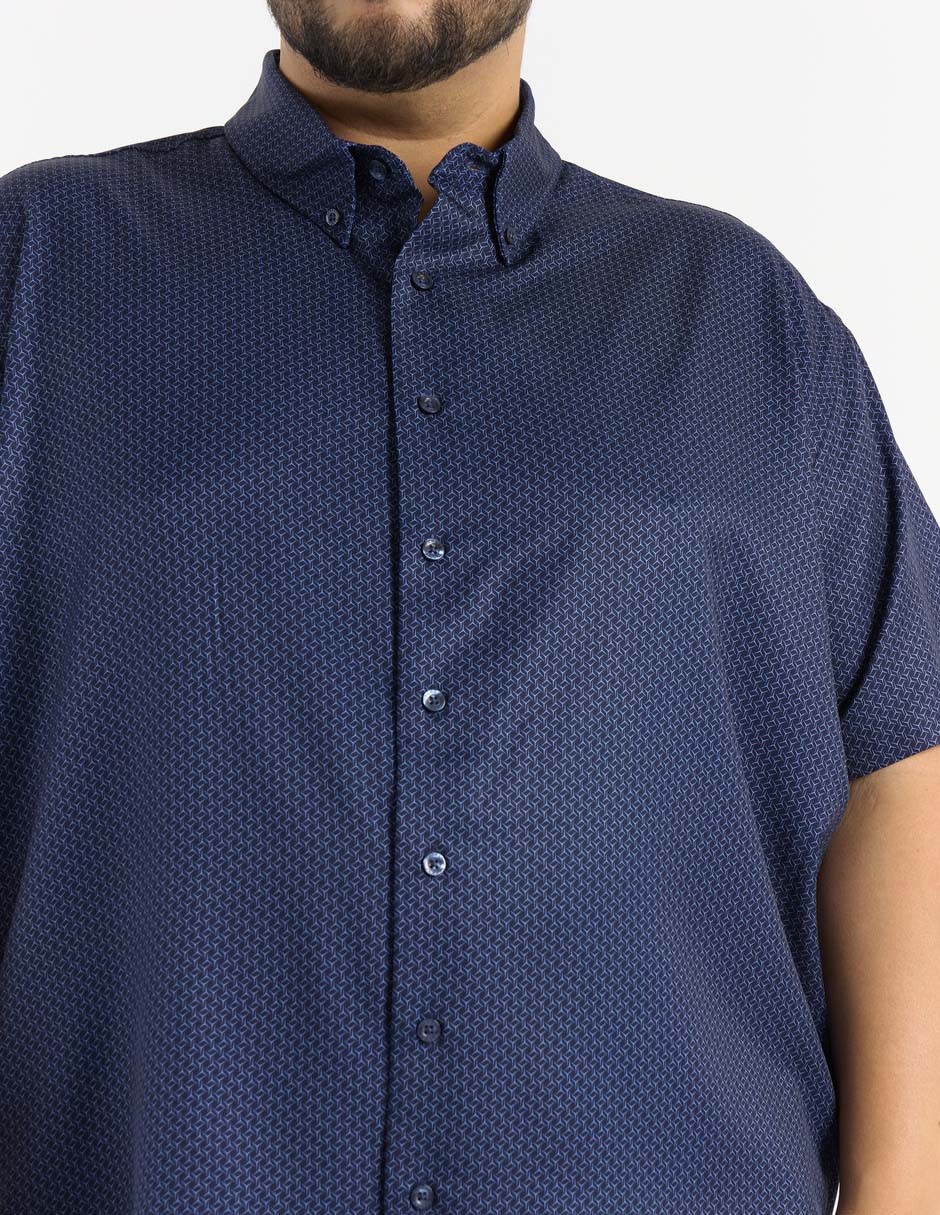 Camisa casual manga corta para hombre 4